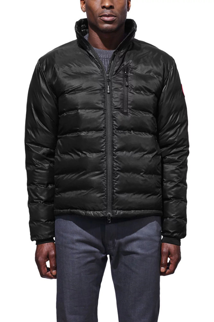 canada goose(加拿大鹅) 黑色尼龙男士羽绒服 l