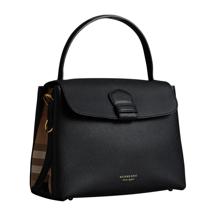 burberry/博柏利黑色大容量气质款女士手提包#4061174—ga08黑色均码