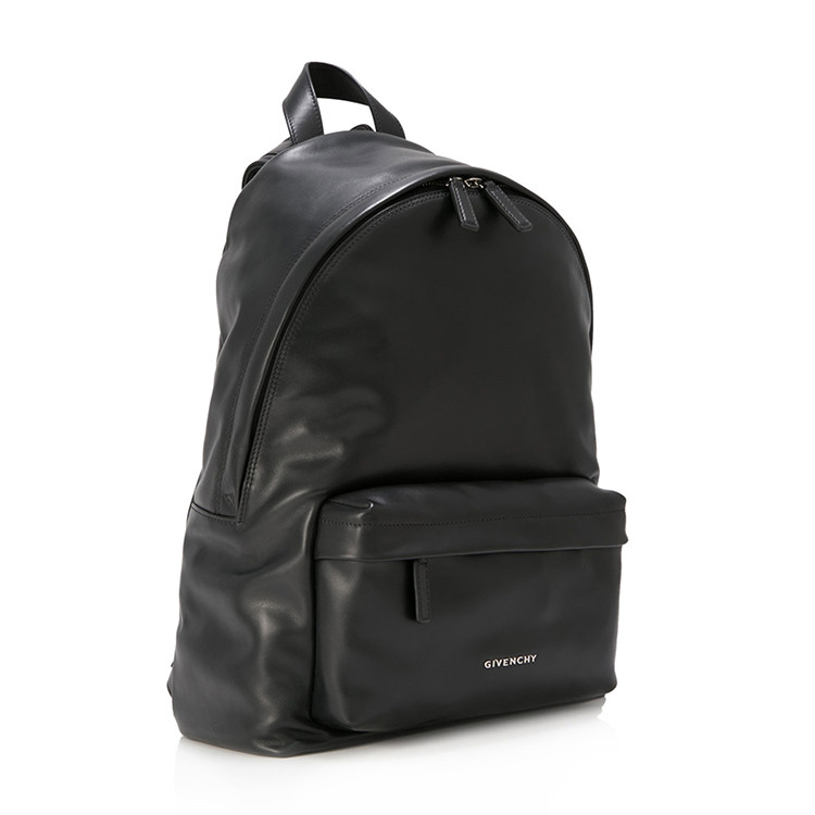 【包税】givenchy/纪梵希 男士小牛皮黑色双肩包