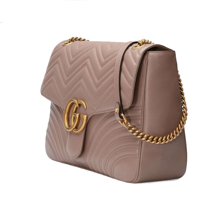 gucci/古驰18春夏新款gg marmont大号女士单肩包 498090 dtdit 5729