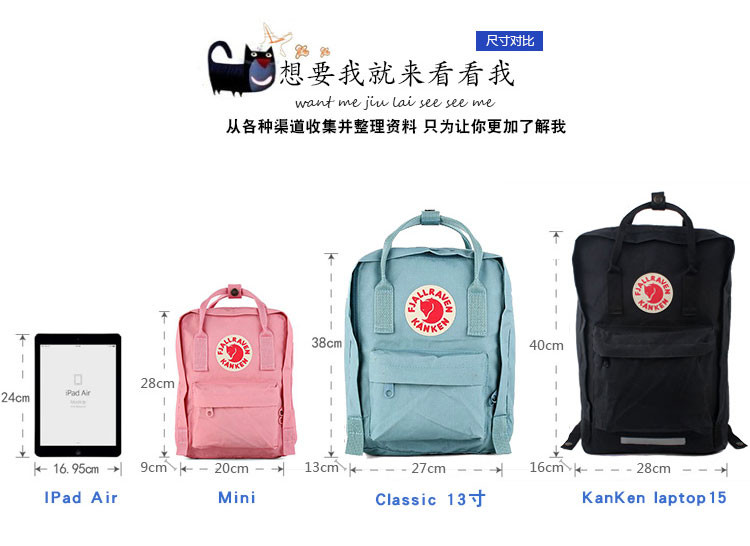fjallraven/北极狐 户外双肩背包 23510
