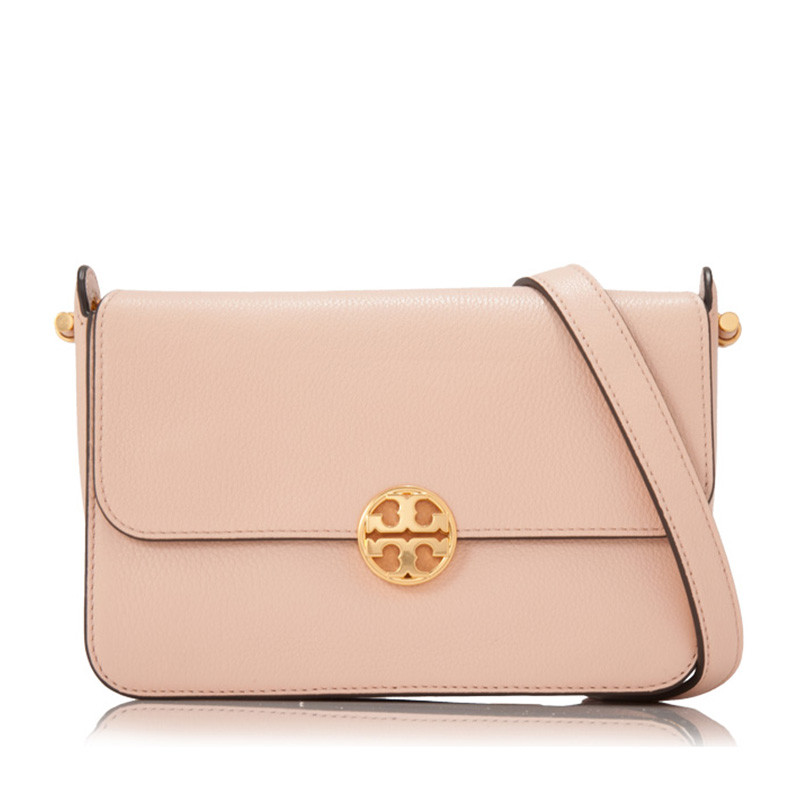 tory burch/湯麗柏琦 chelsea 女士皮革橫款磁扣斜挎包 48731661