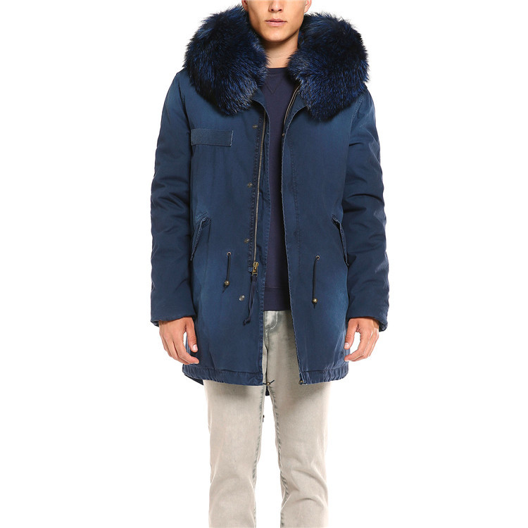 【包税】【18秋冬】皮草夫妇mr&mrs italy - pmb529mc73 - 水洗法国蓝