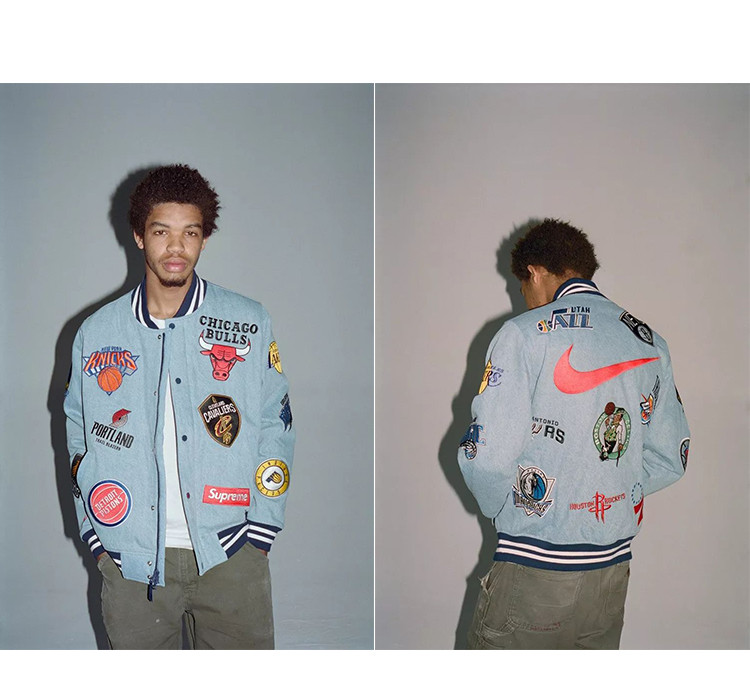 男士运动夹克/外套】【18联名新款】三方联名系列 nikelab x supreme