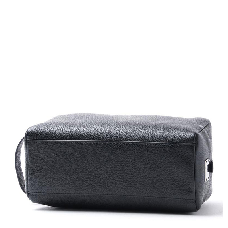 17春夏新款 dolce&gabbana/杜嘉班纳 黑色男士皮革手拿包 bt0963 ac