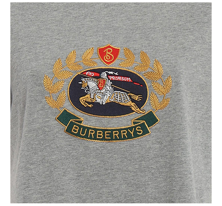 burberry/博柏利 女士印花棉质短袖t恤 8002931-146#190118gss