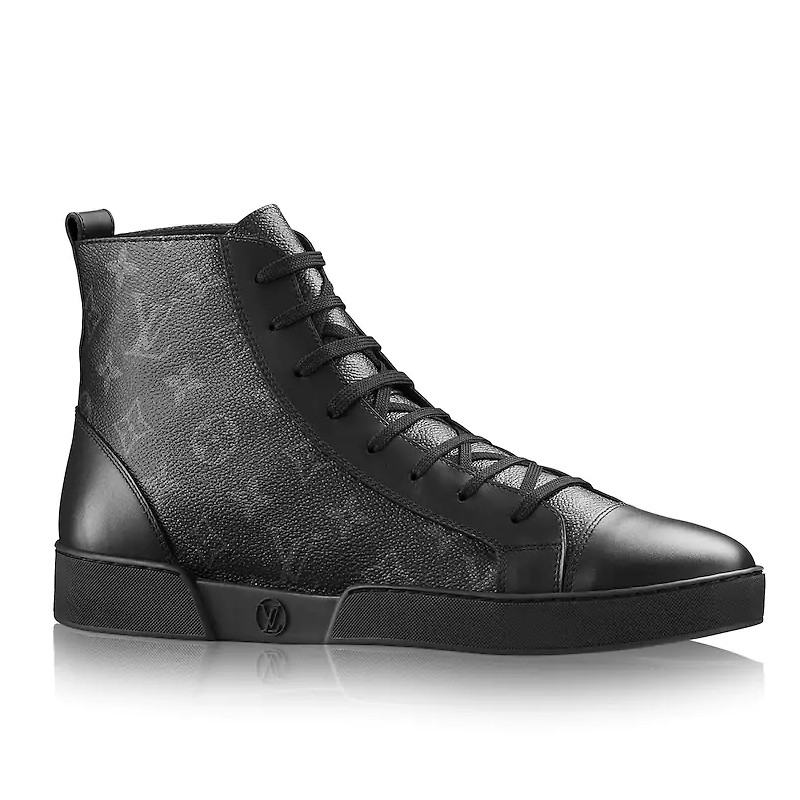 louis vuitton/路易威登 match-up运动靴 黑色印花 男士 时尚 休闲