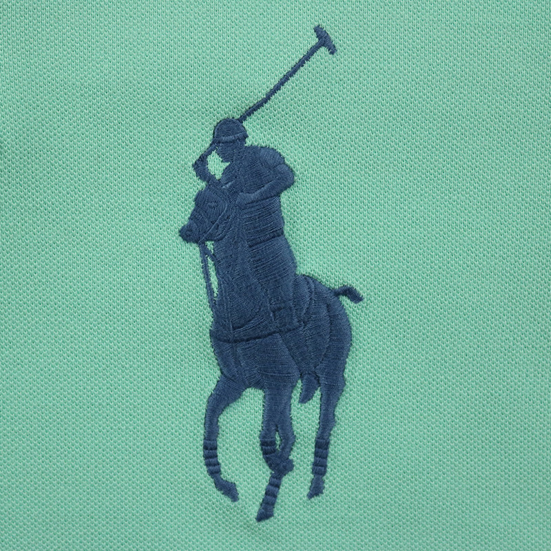 【19春夏新品】polo ralph lauren/拉夫劳伦马球 男士大马标修身纯色
