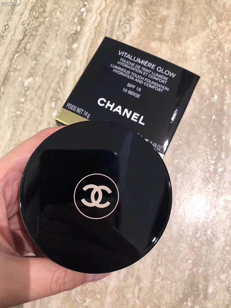 【19春夏】【包税】chanel/香奈儿 2018年新款气垫光彩保湿黑盒气垫