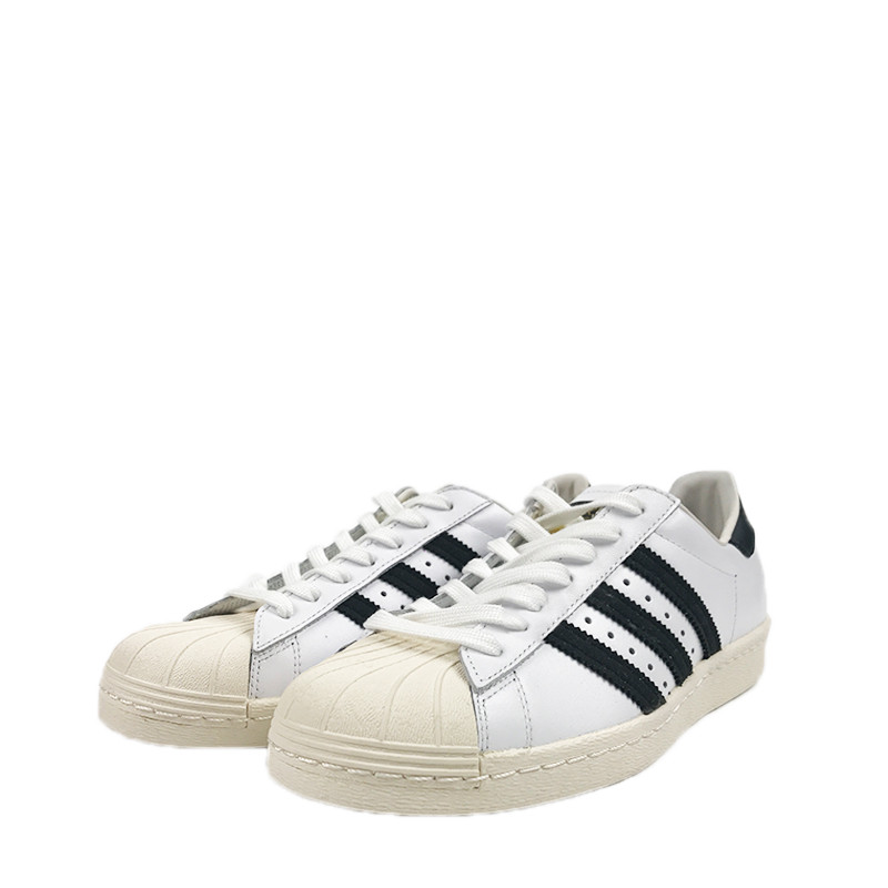 adidas阿迪达斯 superstar 80s 黑白贝壳头板鞋 g61070