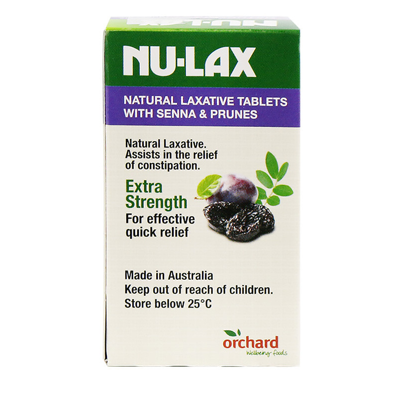 【保税仓】nu-lax乐康膏果蔬润肠片40片