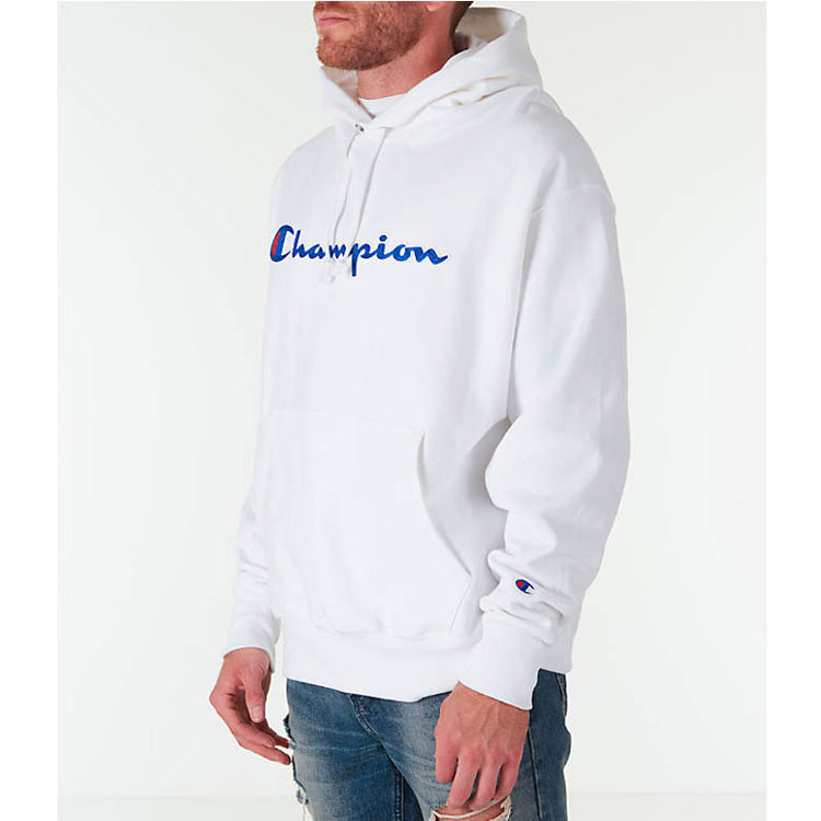 champion(champion) 白色男士连帽卫衣 xl