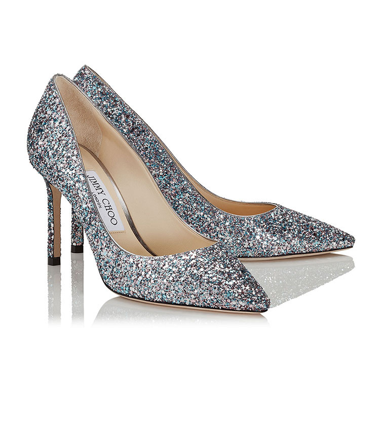 【断码】jimmy choo/周仰杰 女士尖头高跟鞋 romy 85 cgf 泡泡糖色