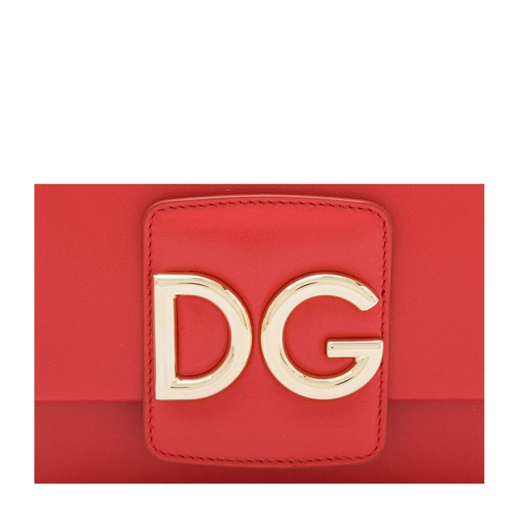 dolce&gabbana/杜嘉班纳dgmillennials女士金属logo斜挎包bb6391ai