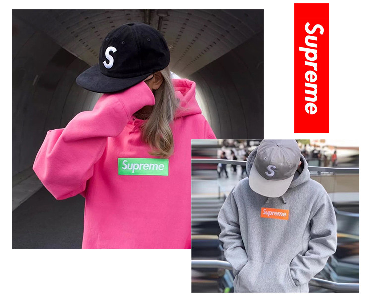 【supremesupreme 男士运动卫衣/套头衫】【吴亦凡同款】supreme 17fw
