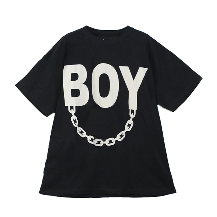 boy london & longclothing 【英版】联名合作款 链条图案字母中性