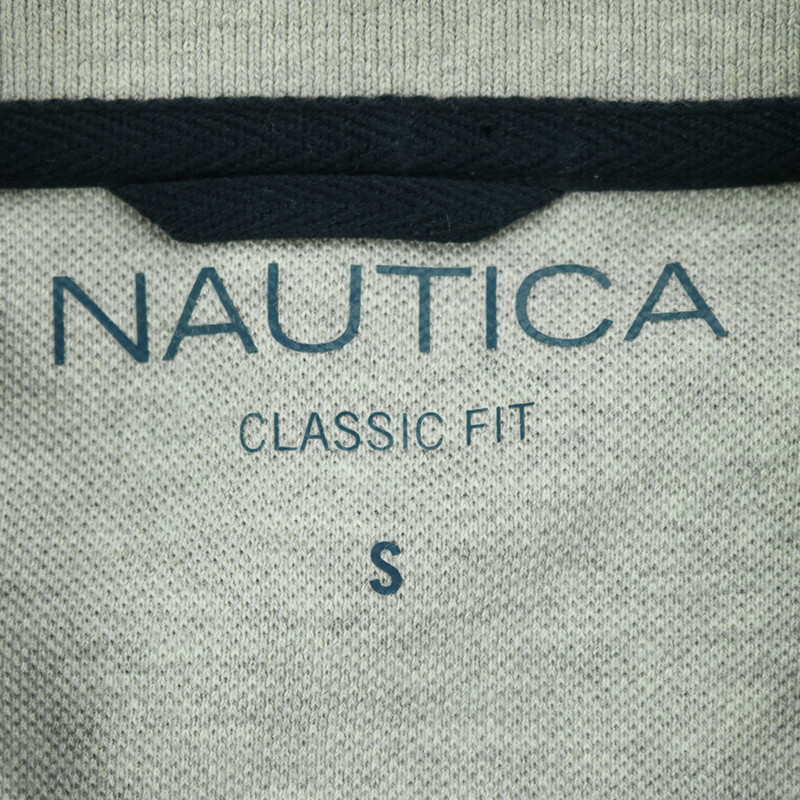 nautica诺帝卡 男士春秋新款纯色棉质classic fit 长袖polo衫
