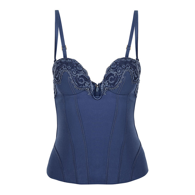 laperla/萝贝拉女士amethyst系列花卉刺绣可拆卸吊带塑身衣