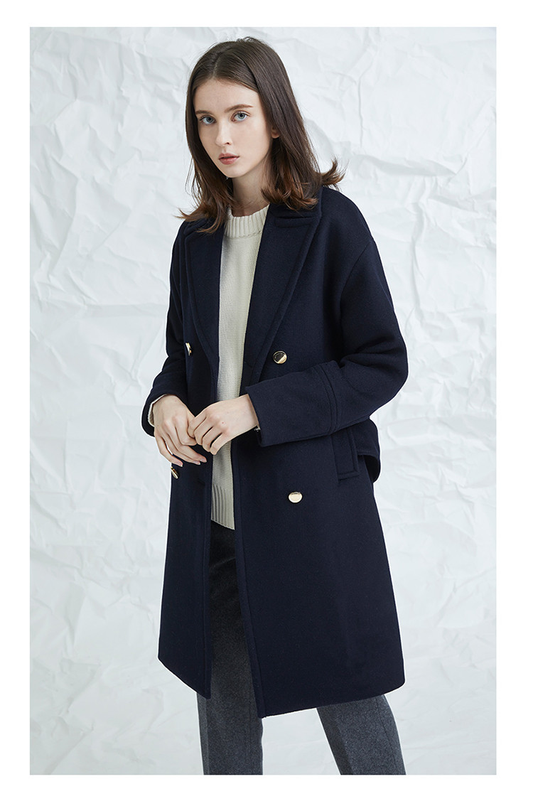 【millogremmillogrem 女士大衣】millogrem 女士藏蓝色