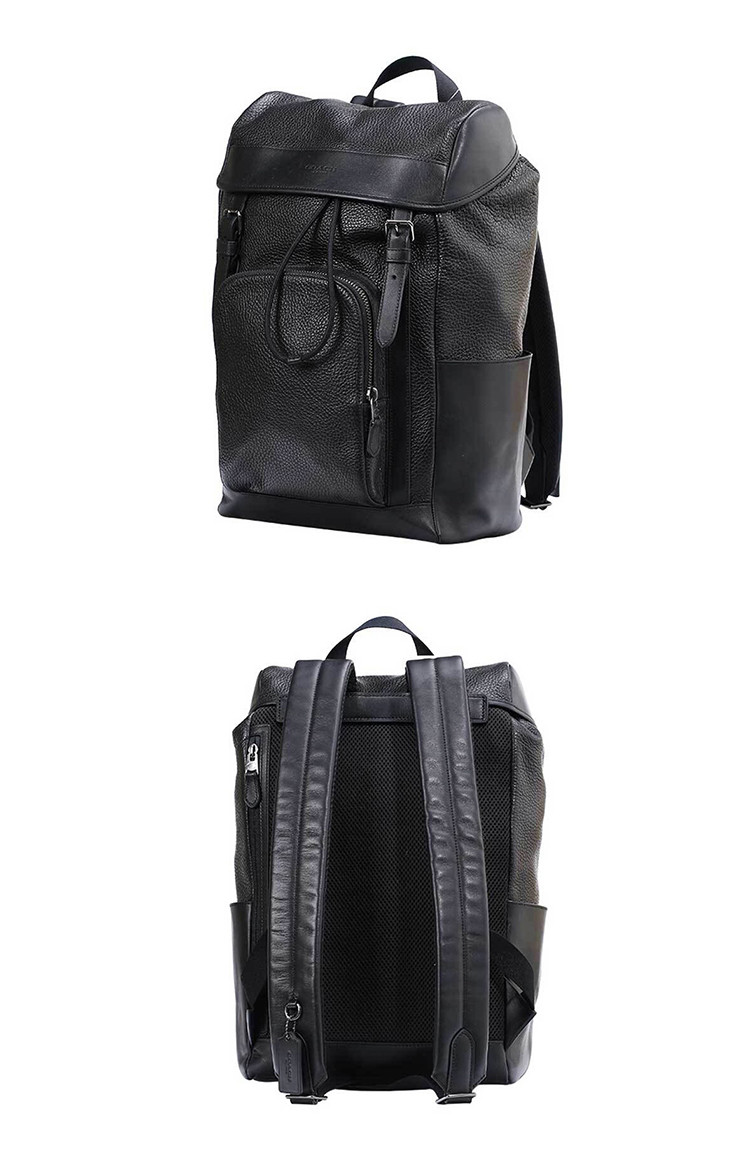 coach/蔻驰 新款男士henry 全牛皮双肩包背包 f72311