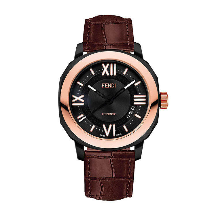 fendi/芬迪selleriaman系列男表黑色