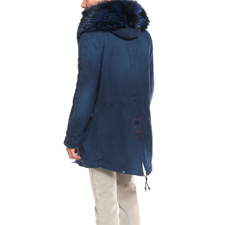 【包税】【18秋冬】皮草夫妇mr&mrs italy - pmb529mc73 - 水洗法国蓝