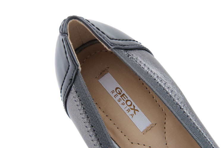 【包税】geox/geox 健乐士女鞋休闲简约舒适透气女单鞋套脚鞋坡跟鞋 d