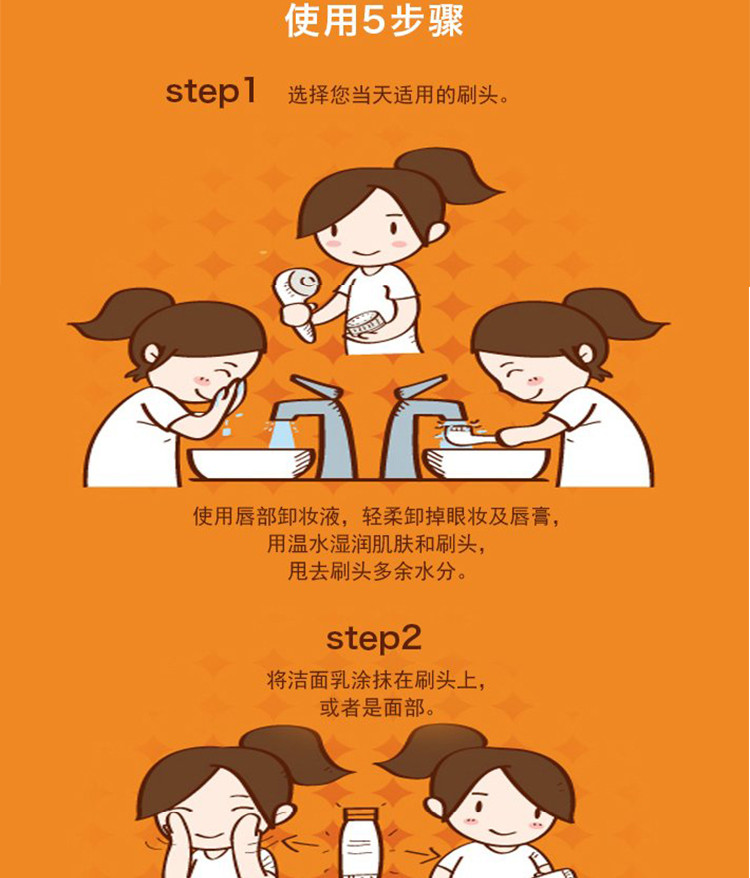【包税】clarisonic/科莱丽 声波洁面仪洗脸刷 洁面仪mia蓝色