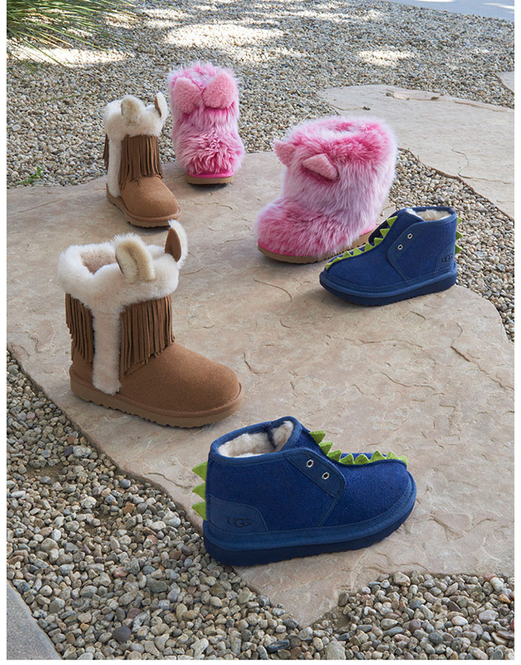 【18秋冬新款】ugg/ugg 限量 精灵童鞋 ugg童鞋大小童可爱小精灵耳朵