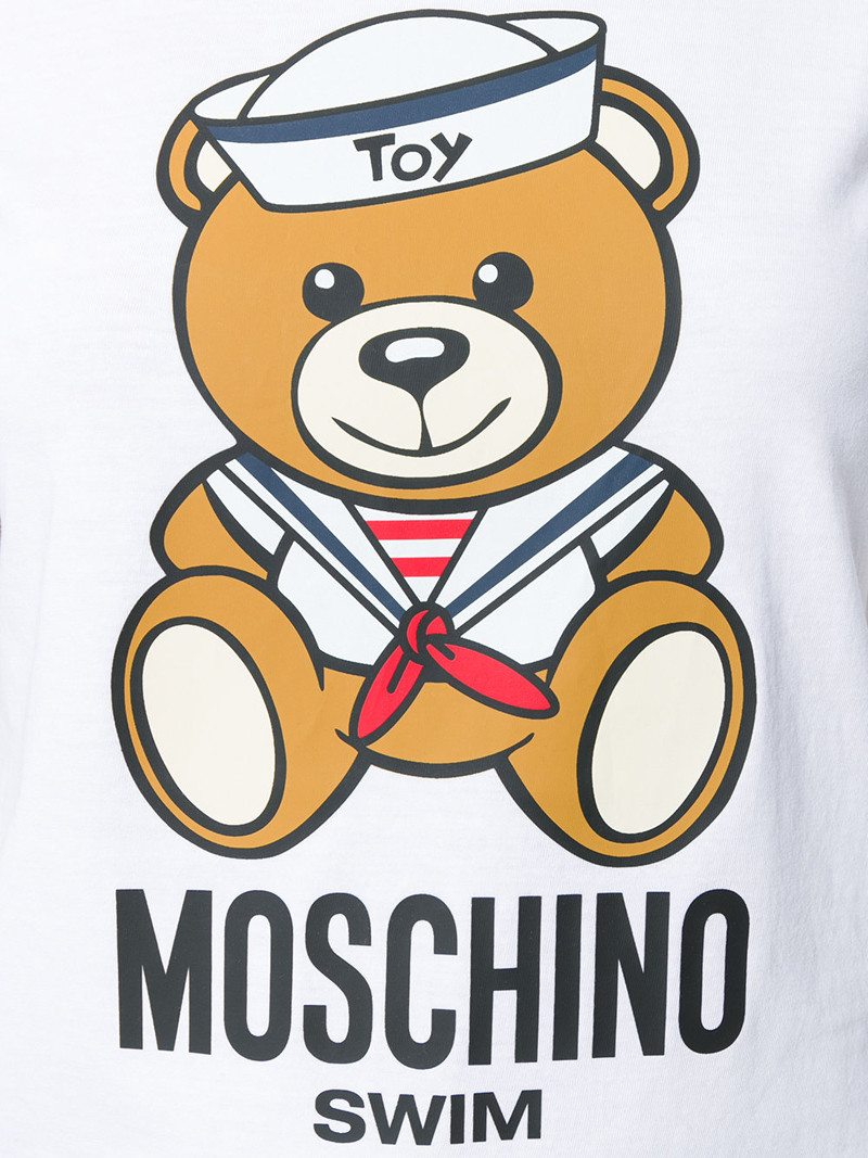 【moschino莫斯奇诺 女士短袖t恤】moschino/莫斯奇诺 2018年春夏新款