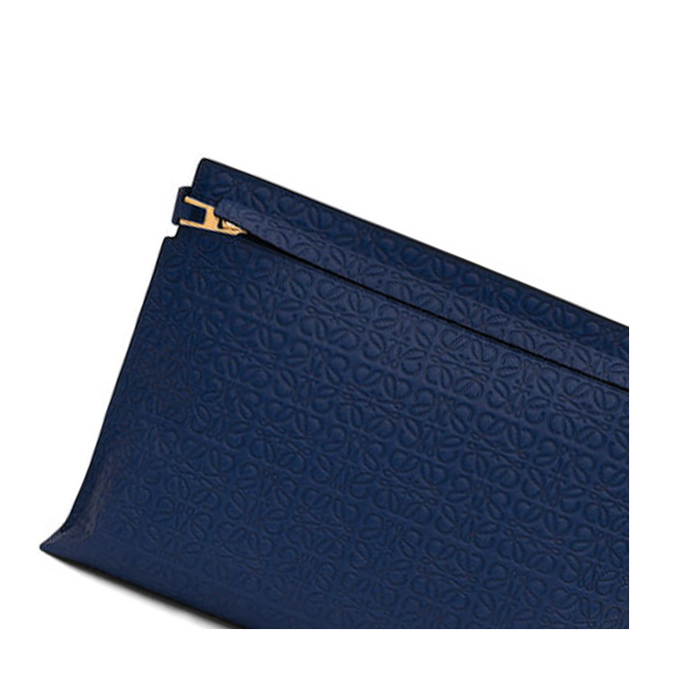 loewe/罗意威 2018新款男士logo压纹小牛皮手拿包107.55.k05