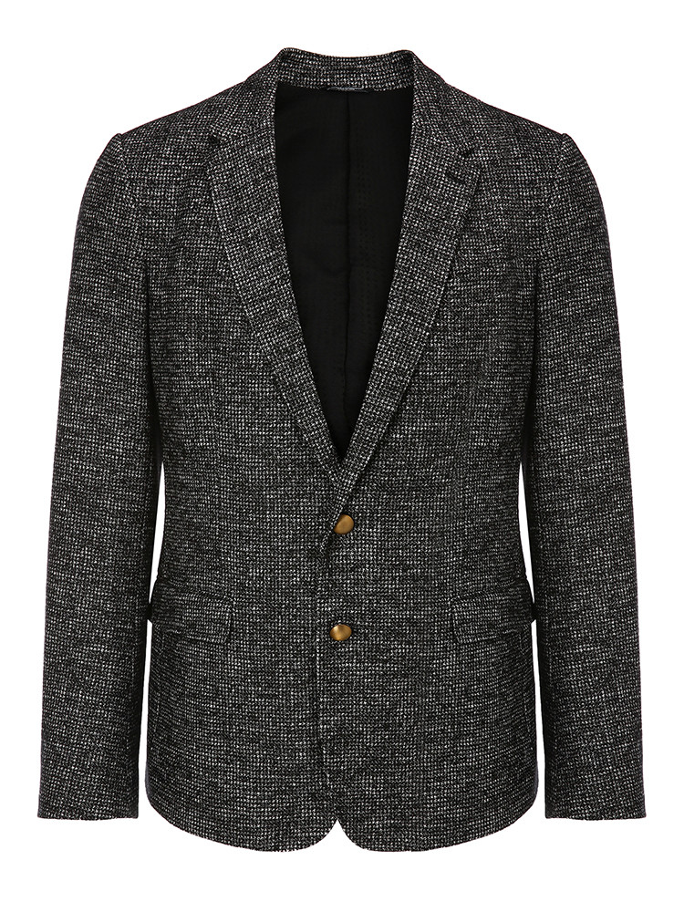 dolce&gabbana/杜嘉班纳男士西服-男士时尚西单面料 38棉35羊毛27腈纶