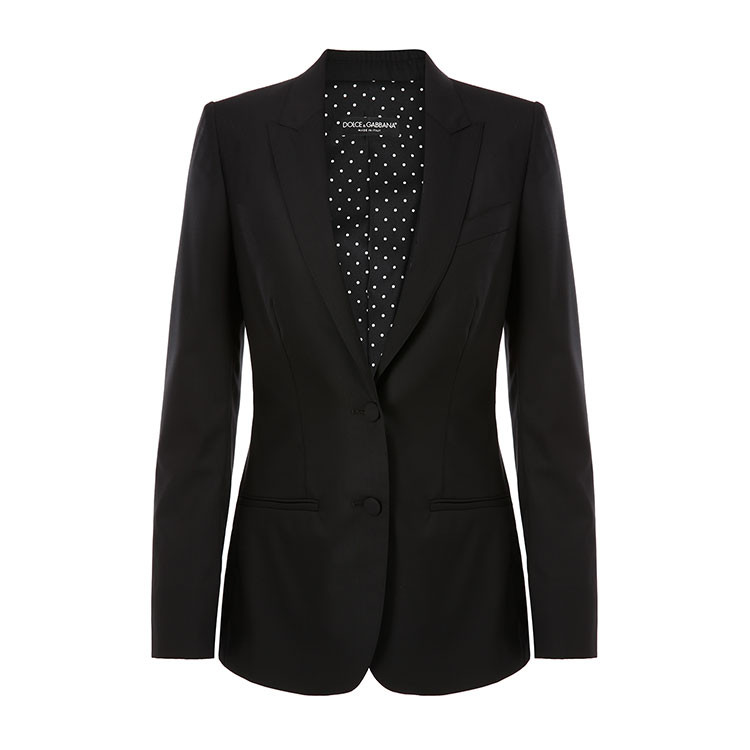 dolce&gabbana/杜嘉班纳女士外套-女士时尚西服单衣面料:97原毛(羊毛)