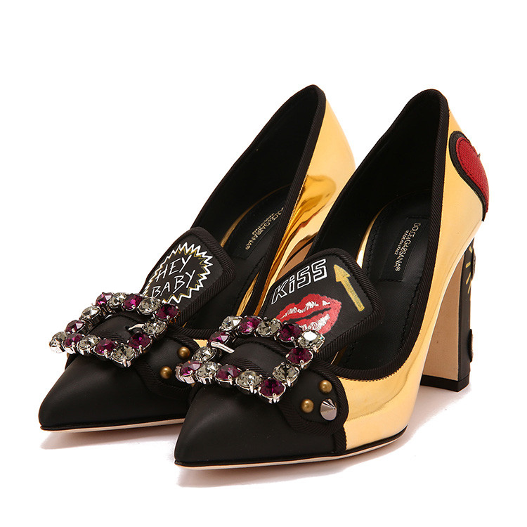 dolce&gabbana/杜嘉班纳高跟鞋-女士时尚皮鞋(高跟)
