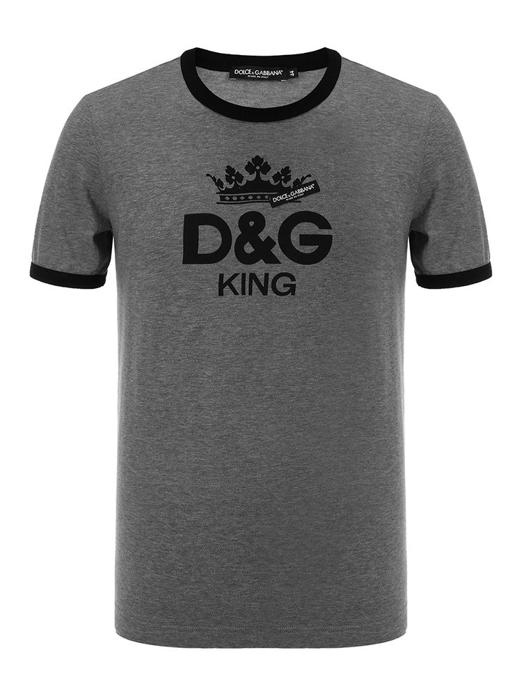 dolce&gabbana/杜嘉班纳男士短袖t恤-男士面料:100棉短t恤