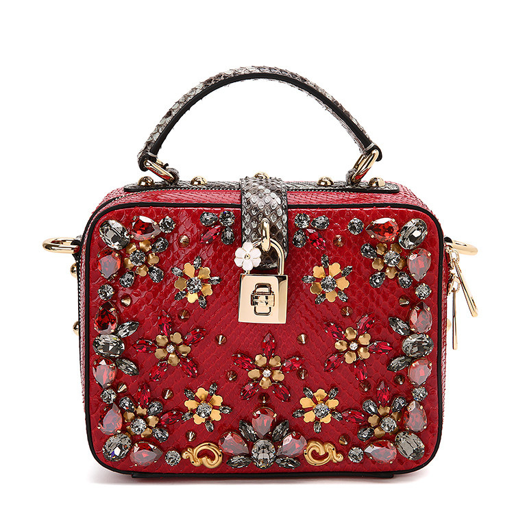 dolce&gabbana/杜嘉班纳单肩包-女士时尚包手拎/斜挎 材质 其他 巨蟒