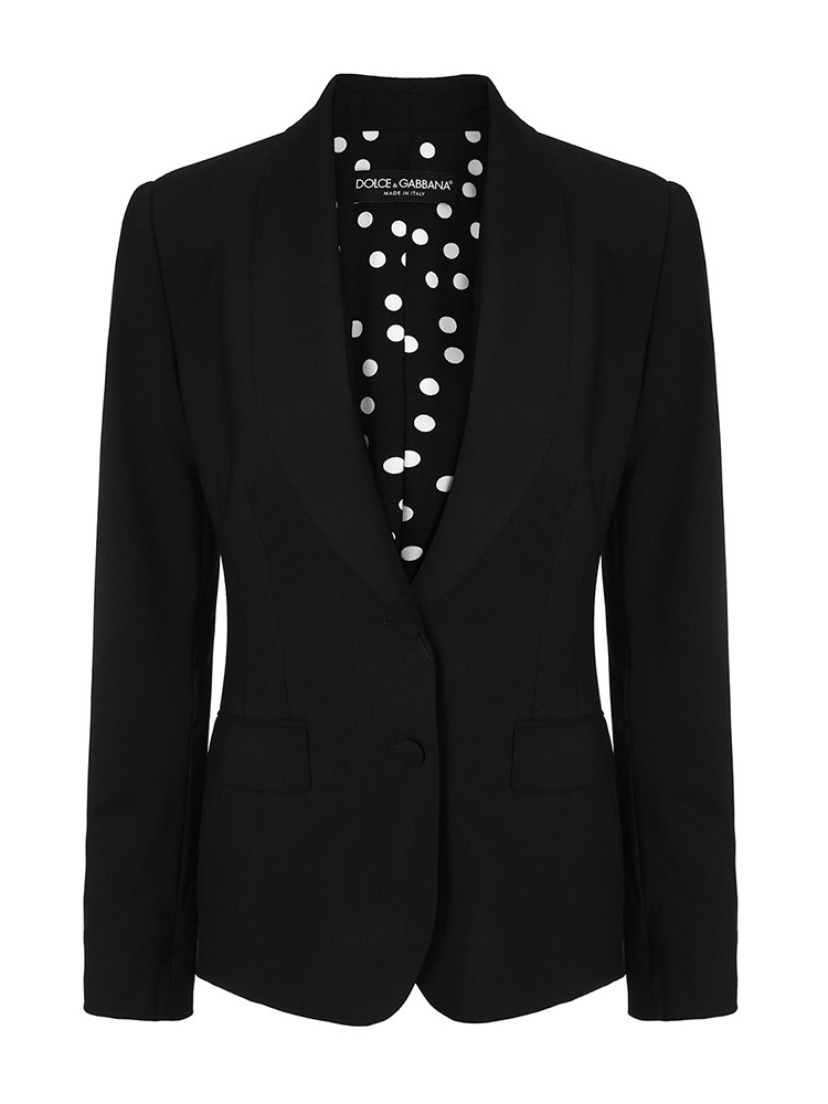 dolce&gabbana/杜嘉班纳女士西服-女士时尚西服单衣面料:97(羊毛)3