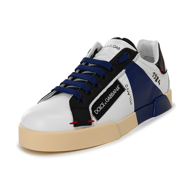 【18秋冬新款】dolce&gabbana/杜嘉班纳休闲运动鞋-男士牛皮革休闲鞋
