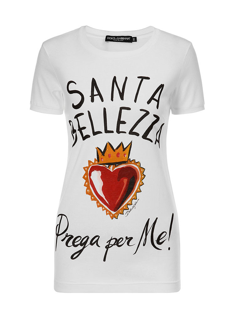 dolce&gabbana/杜嘉班纳女士短袖t恤-女士短t恤