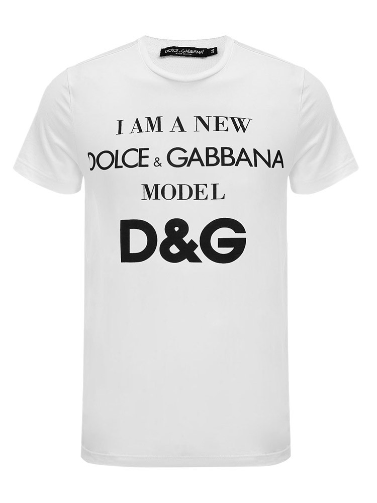 【18年春夏新款】dolce&gabbana/杜嘉班纳男士短袖t恤-男士面料:100棉