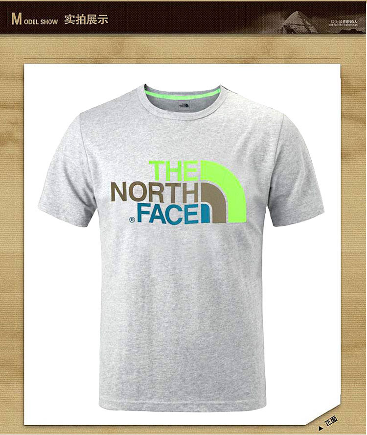the north face /北面 乐斯菲斯 男式时尚休闲 logot恤 夏款户外运动