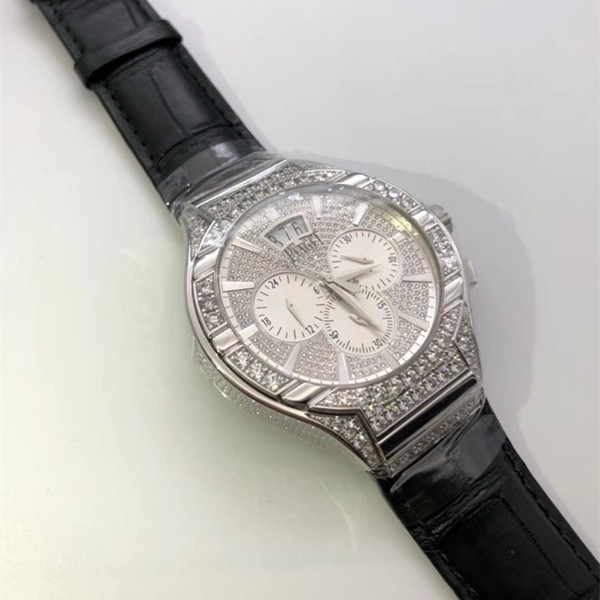 piaget/伯爵 polo系列男士满钻自动机械腕表g0a33038