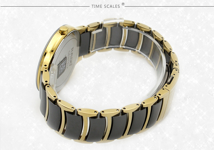 rado/雷达晶萃系列钻石石英男表r30929712