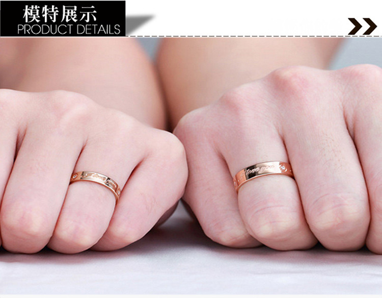 magifas/magifas 永恒的爱 18k金情侣钻石戒指 订婚