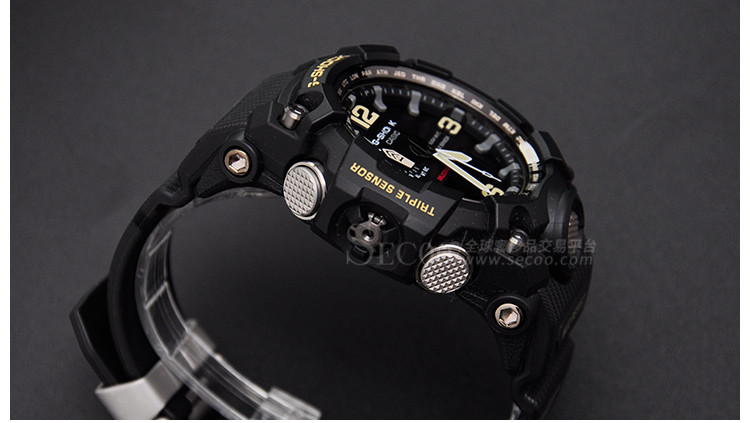 casio/卡西欧g-shock系列小泥王太阳能电波男士运动手表gwg-1000-1a