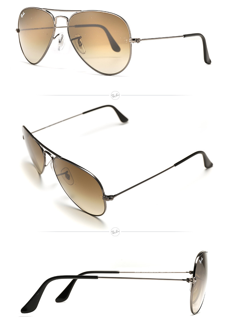 ray-ban/雷朋 男款太陽鏡 rb3025 004/51 58/62mm 飛行員系列蛤蟆鏡槍