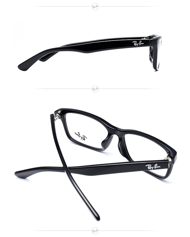 ray-ban/雷朋 男女款光学镜架 全框简约矩形板材眼镜框眼镜架 rx5296d