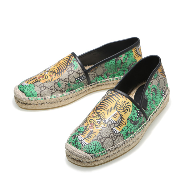 【17新品】gucci/古驰 双g 套脚 渔夫款 男士乐福鞋