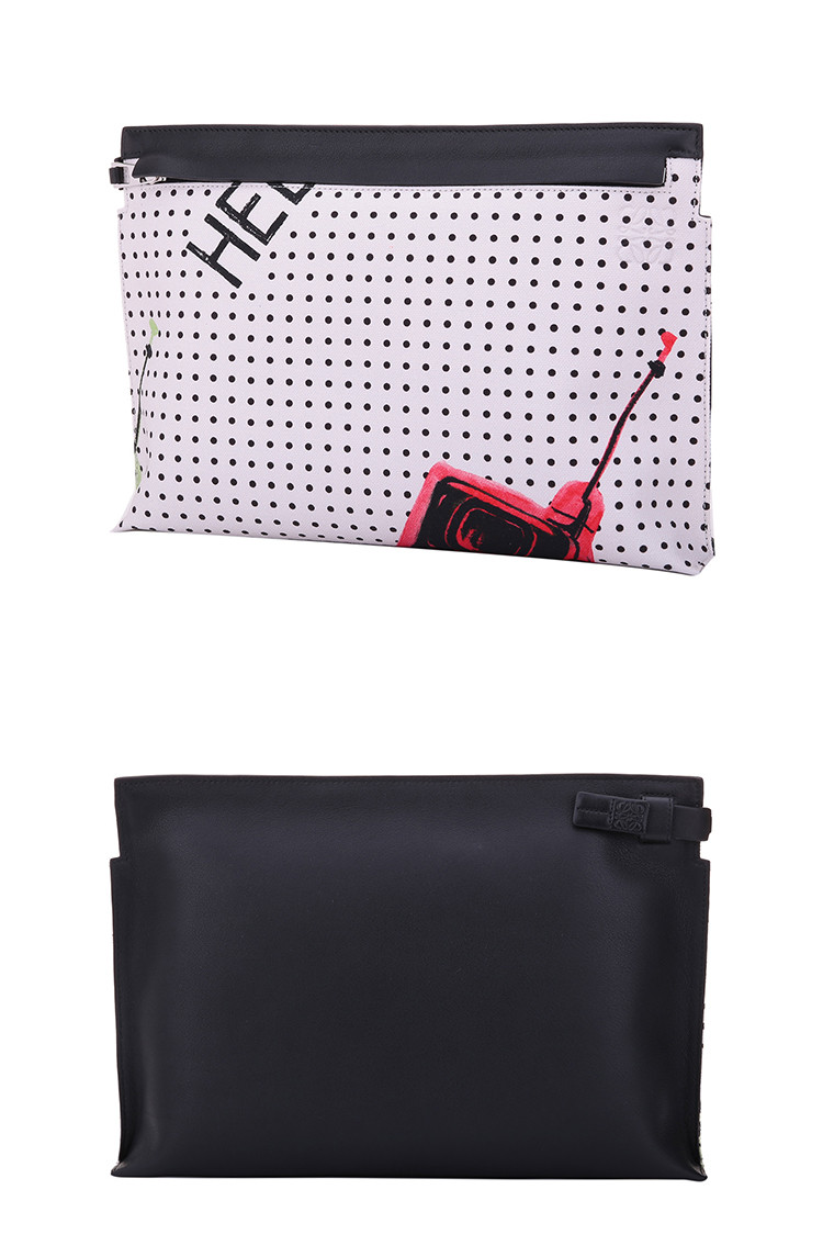 loewe/罗意威 女士时尚帆布手拿包 手包 153.50.k05