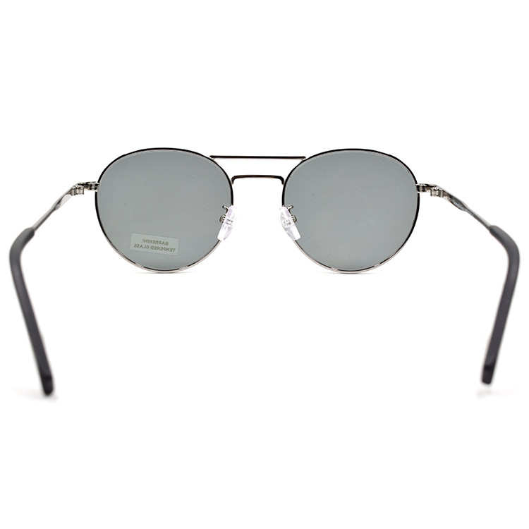 d 复古圆形风格巴尔贝里尼镜片系列潮流炫酷款假日旅行版绅士太阳镜